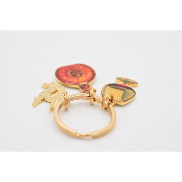 REMY MARTIN XO Charm Keychain Special Cognac Mini Bottle Gold Key Holder BinA16 - Picture 7 of 12